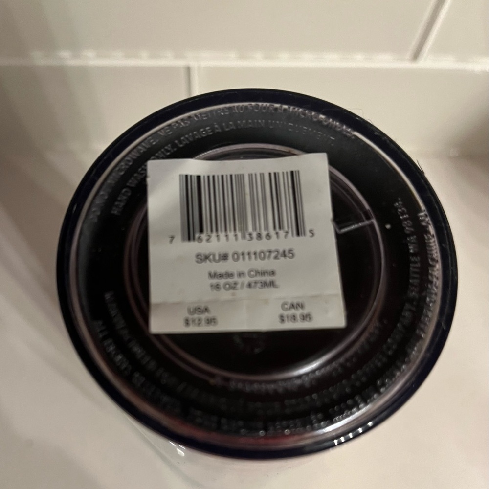 Starbucks, red sparkle travel mug 16 ounce - Picture 4 of 6